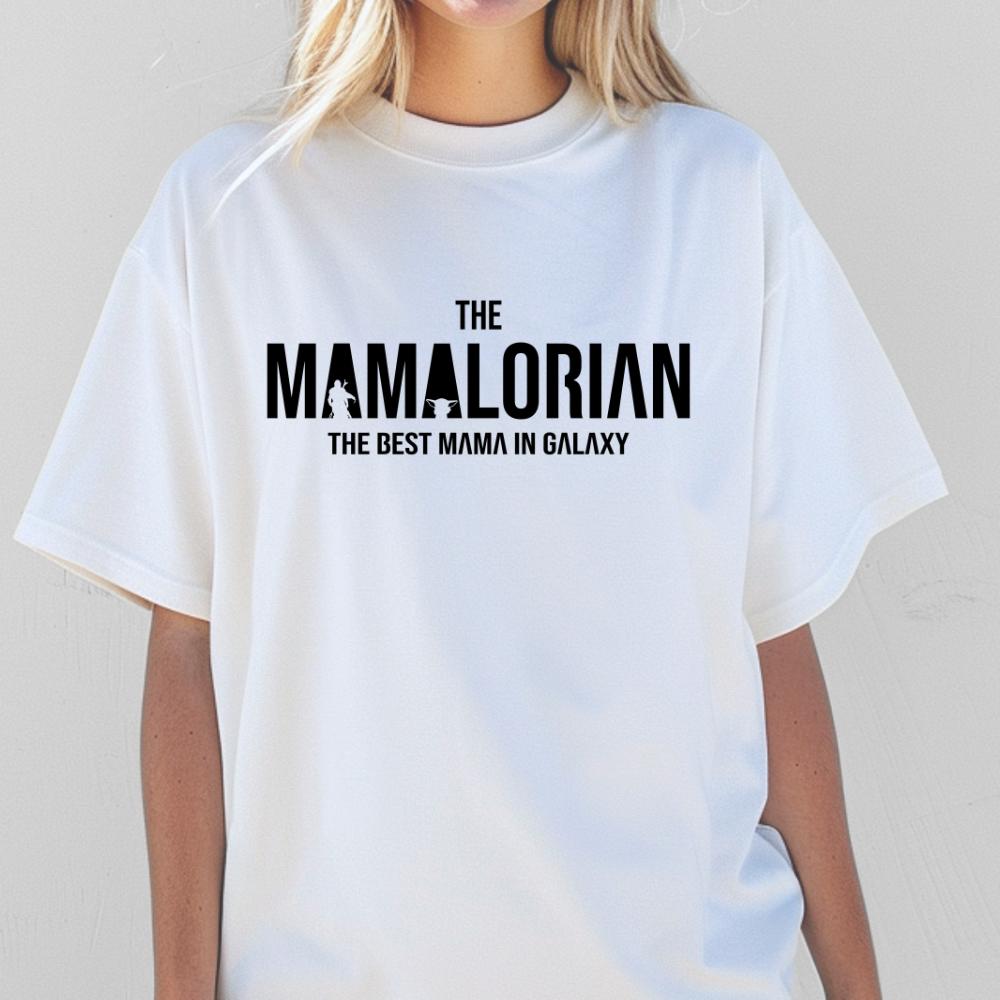 the mamalorian best mum Top Womenswear Tshirt graphic  tee tees women's shirts teeshirt trending  tops