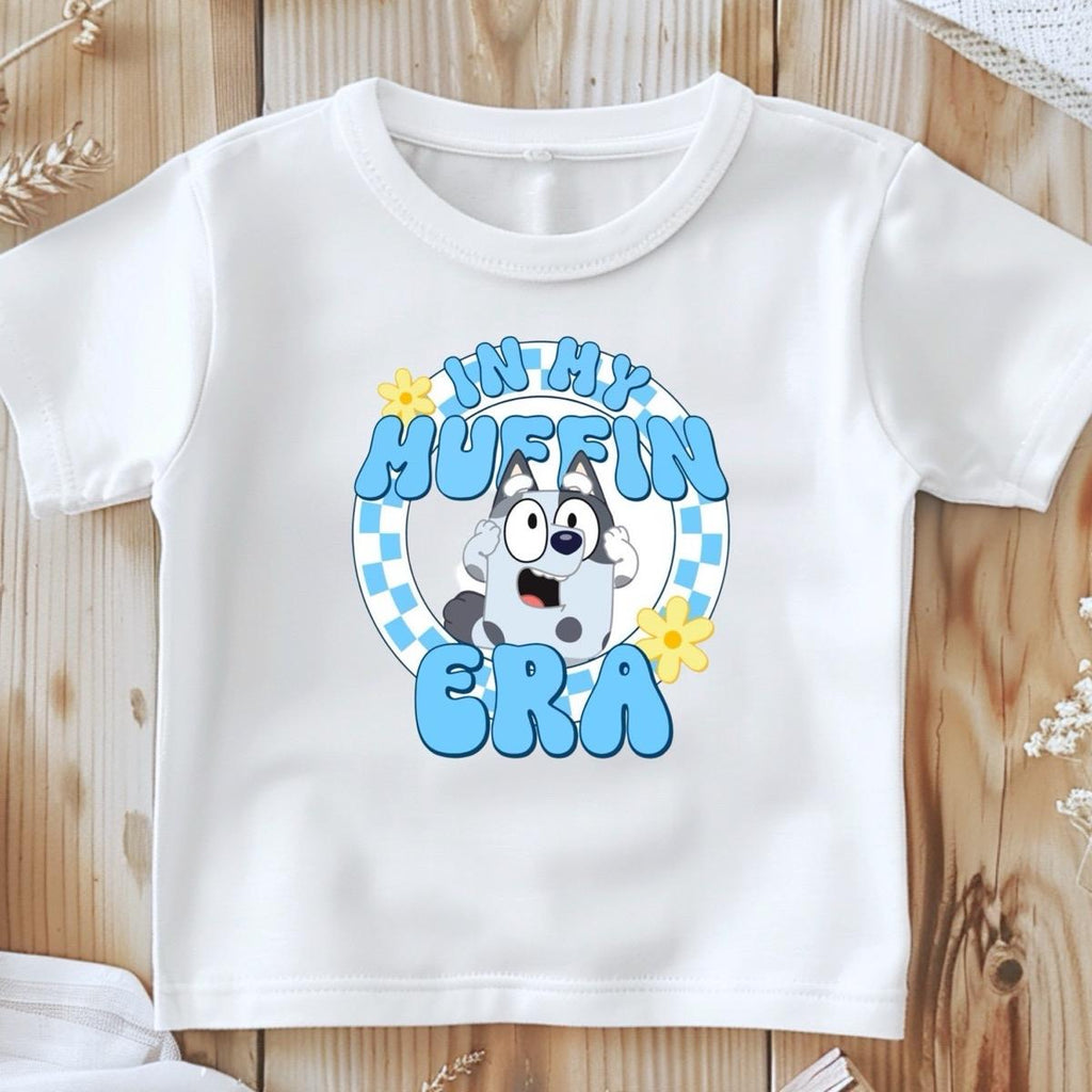 In my muffin era bluey inspired kids tshirt toddler  outfits kids  tshirt