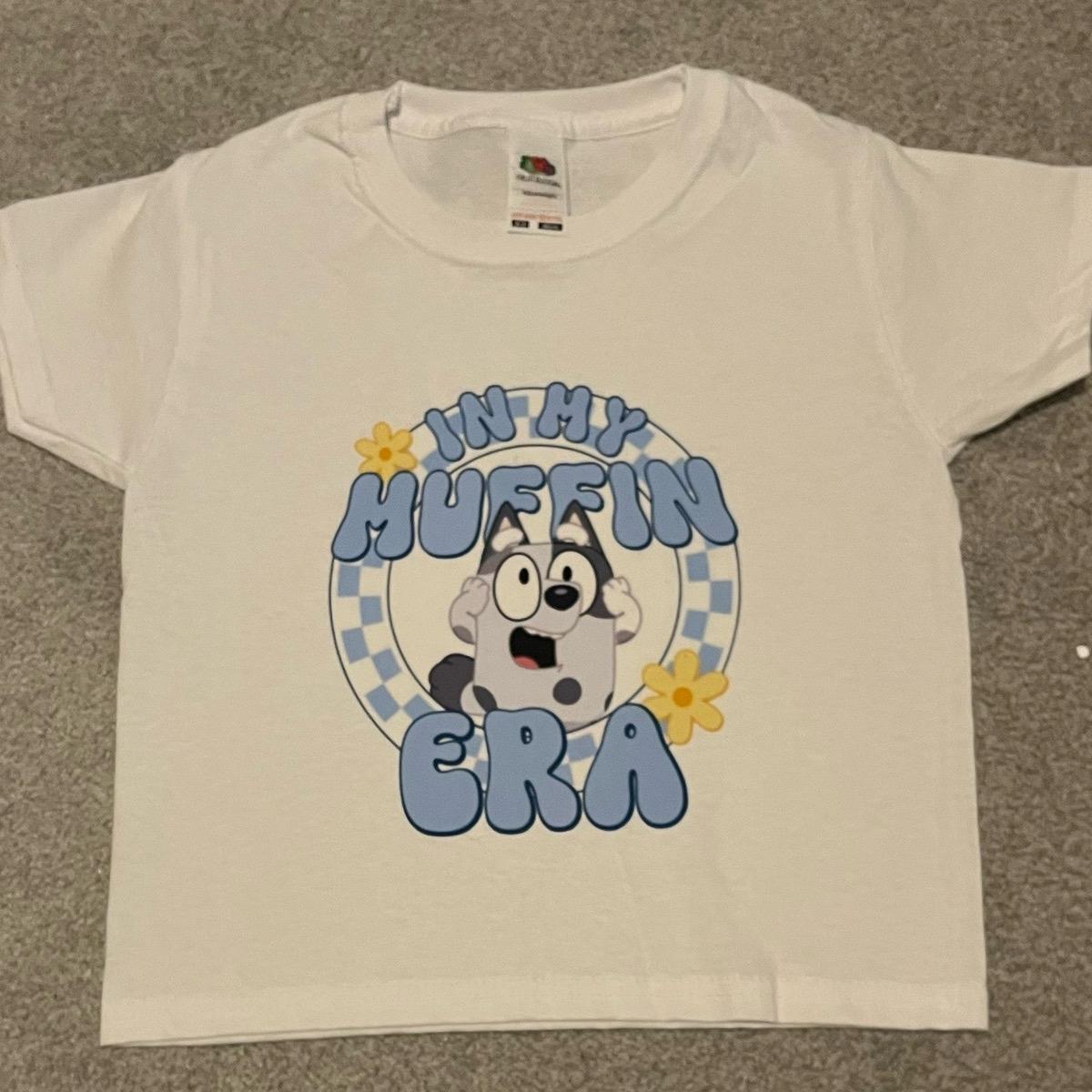 In my muffin era bluey inspired kids tshirt toddler  outfits kids  tshirt