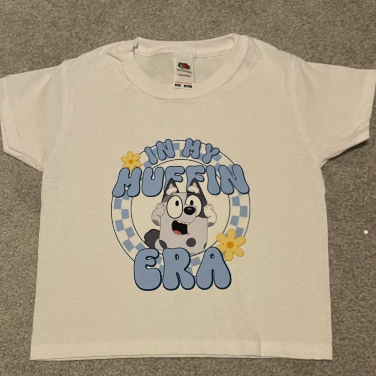 In my muffin era bluey inspired kids tshirt toddler  outfits kids  tshirt
