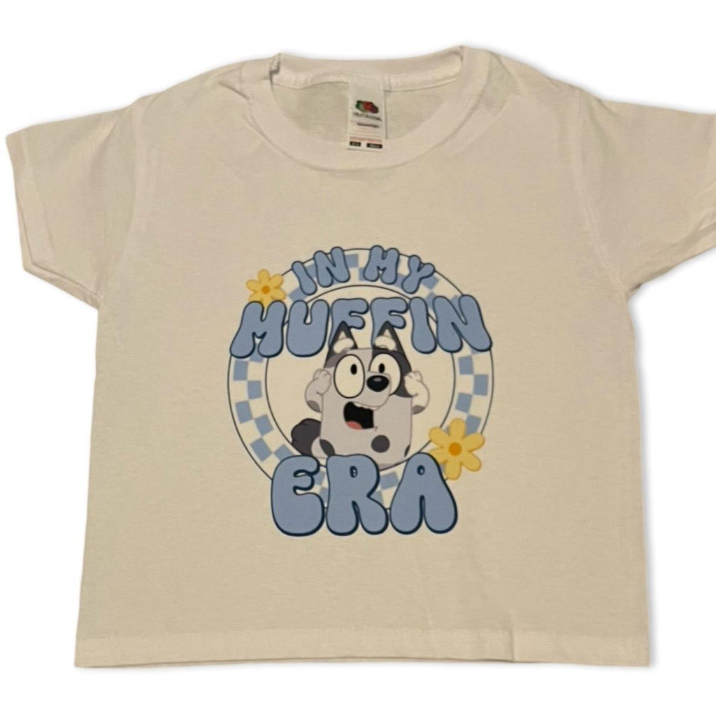 In my muffin era bluey inspired kids tshirt toddler  outfits kids  tshirt