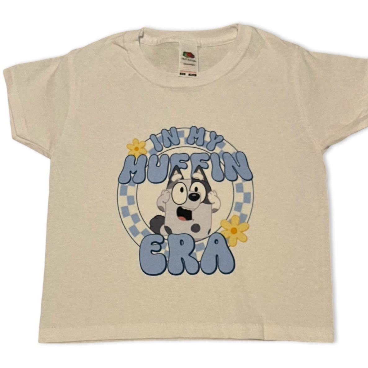 In my muffin era bluey inspired kids tshirt toddler  outfits kids  tshirt