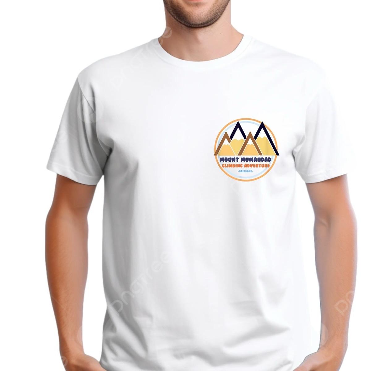 Mountmumandad unisex adults bluey inspired Tshirt cotton
