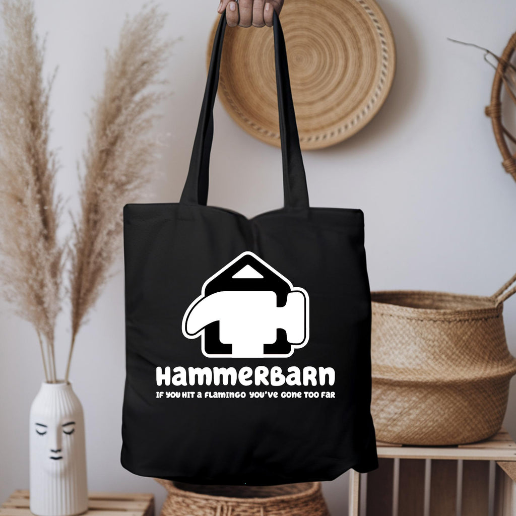 Hammerbarn Totebag Casual Cotton  gift printed bag business printed graphic shirt design retro