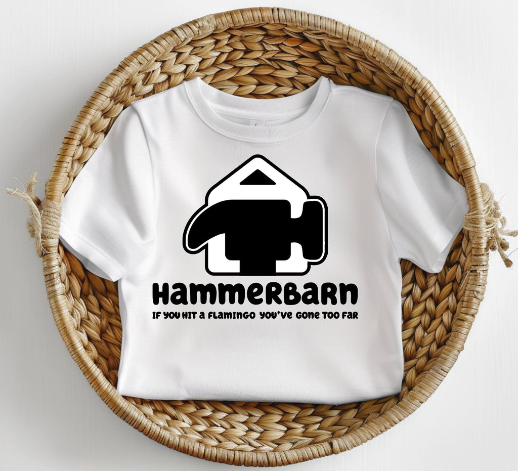 Bluey Hammerbarn child tshirt kids unisex design gift tee toddler boy or girl