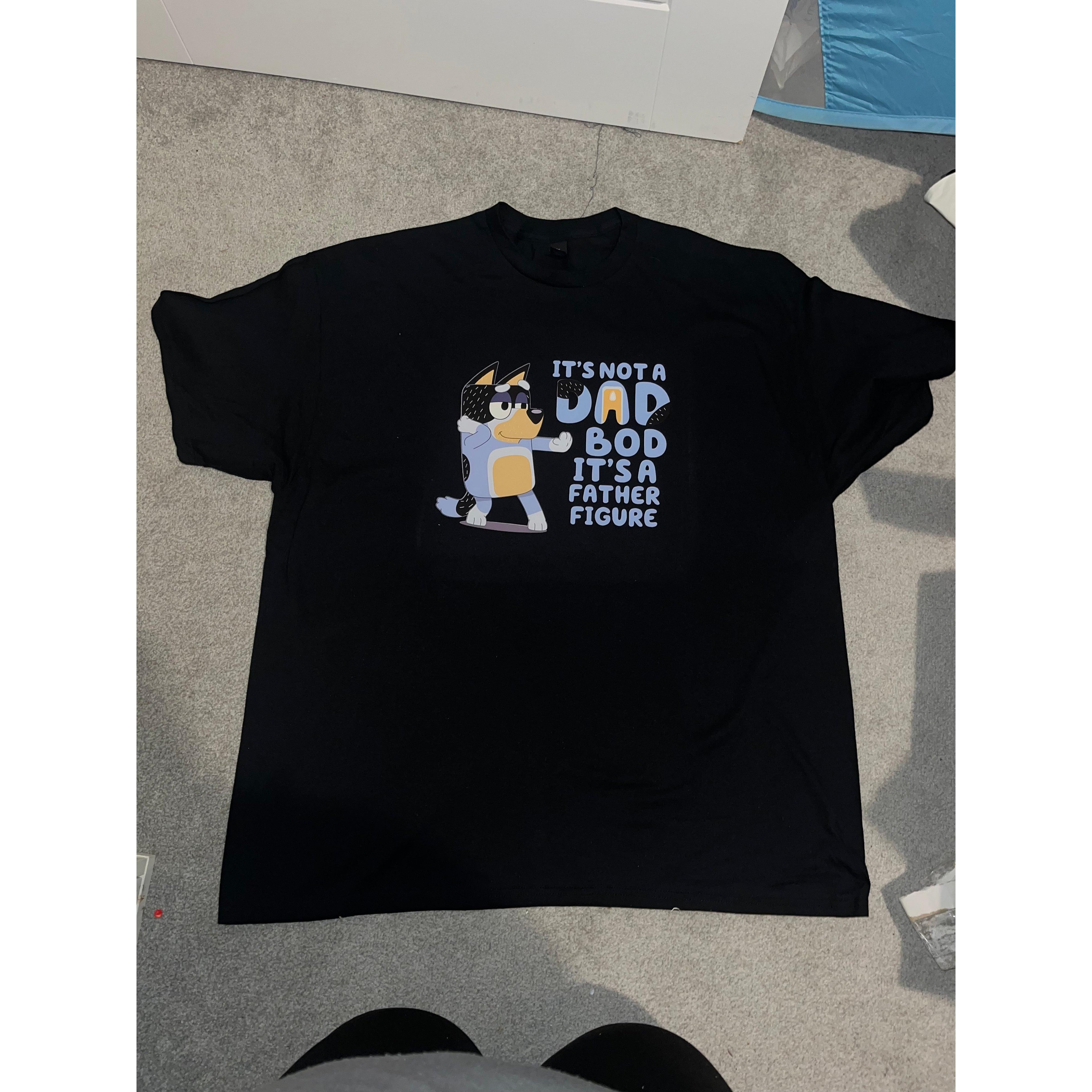 It’s not a dad bod it’s a father figure bluey inspired T-Shirt Menswear graphic  tee tees